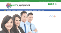 Desktop Screenshot of intolanguagesglobal.com